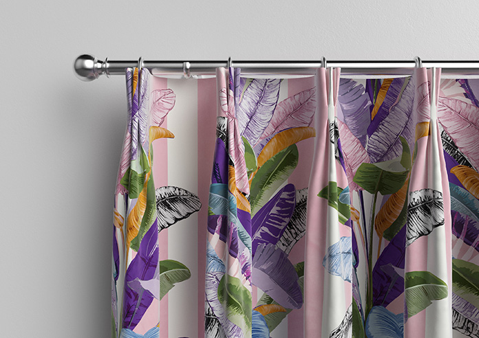 Palm Springs, Pink Stripe - Made To Measure Curtains - Image 11